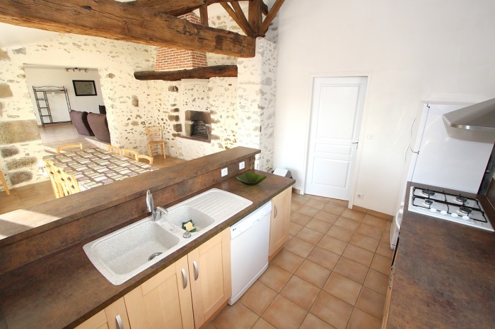 Cuisine Gite de groupe le bocage 8 à 10 personnes