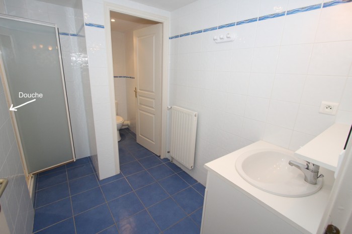 Salle d'eau du gite le coteau