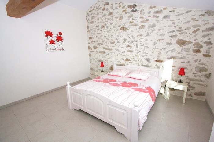 Chambre du gite de groupe le Logis 