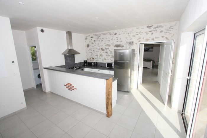 Cuisine du gite de groupe le logis en Vendée