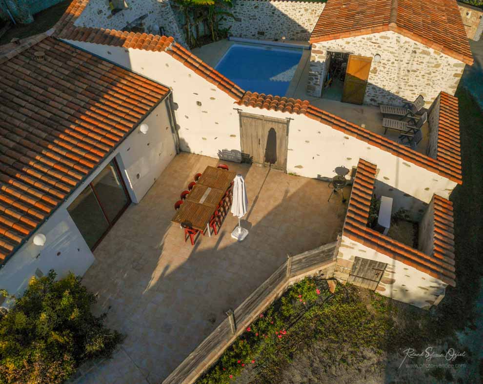 Terrasse et patio du grand gite