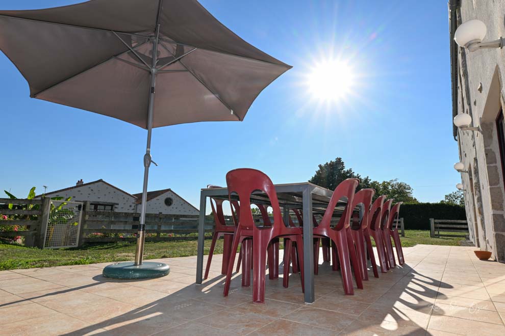 Grand gîte 12 personnes avec terrasse