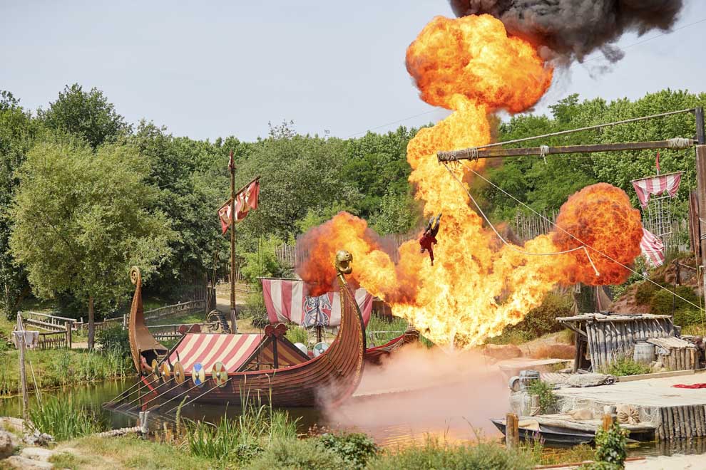Hébergement de groupe près du puy du fou  pour assister au spectacle Les Vickings
