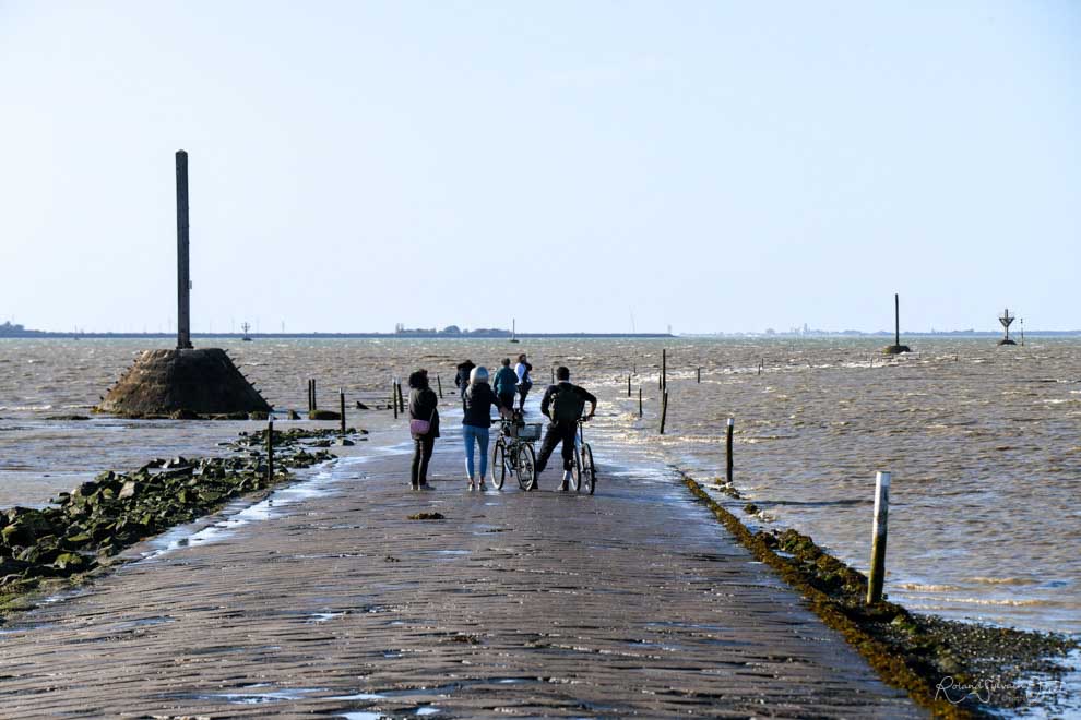 Passage du Gois route submersible à marée haute