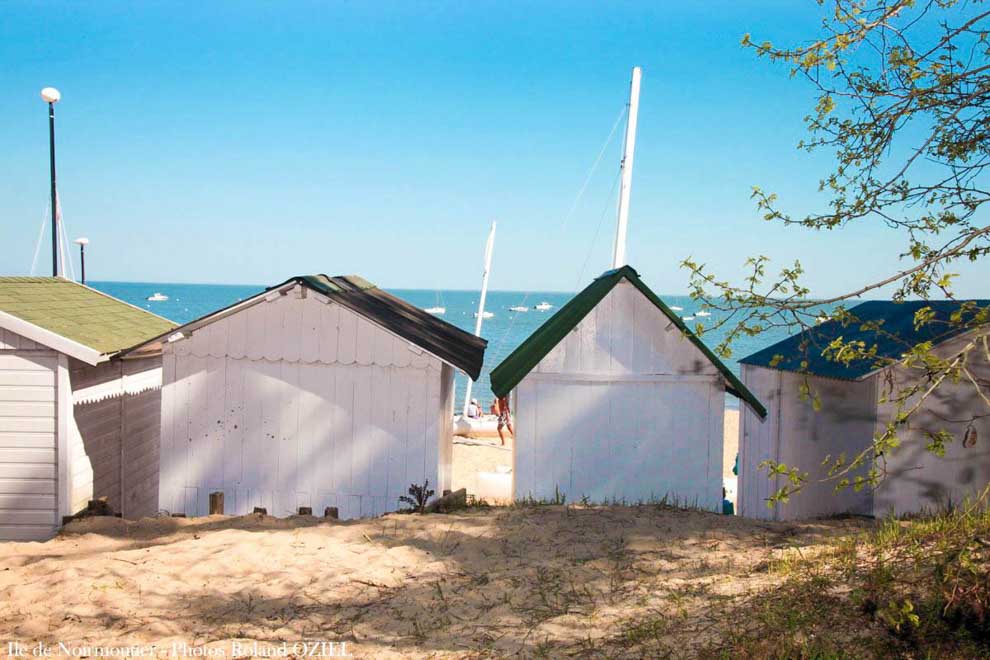 Ile de noirmoutier cabane de plage