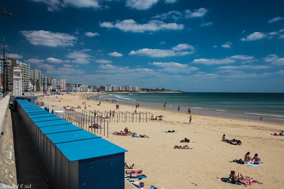 Grande plage des Sables d&apos;Olonne